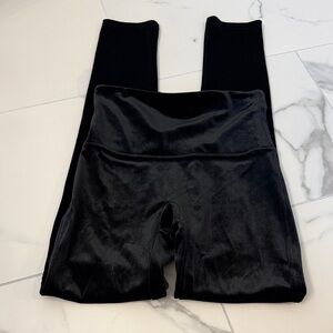 SPANX Ready to WOW velvet leggings